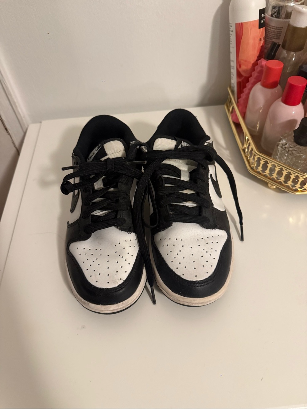 Nike Black and White Low-Top Sneakers